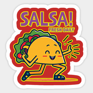 Salsa Fresh Daily Sticker